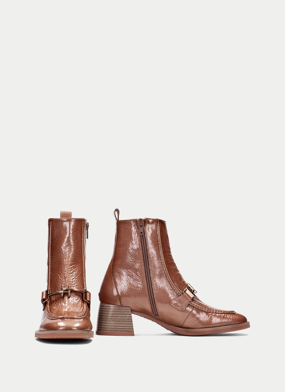 ankle boot milan almond