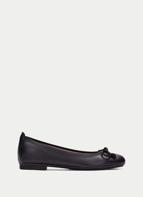 outlet bailarina basil negro - hispanitas