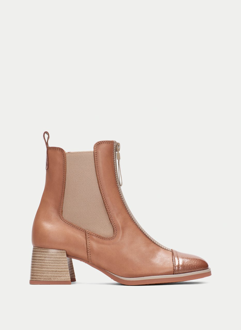 stiefelette milan almond