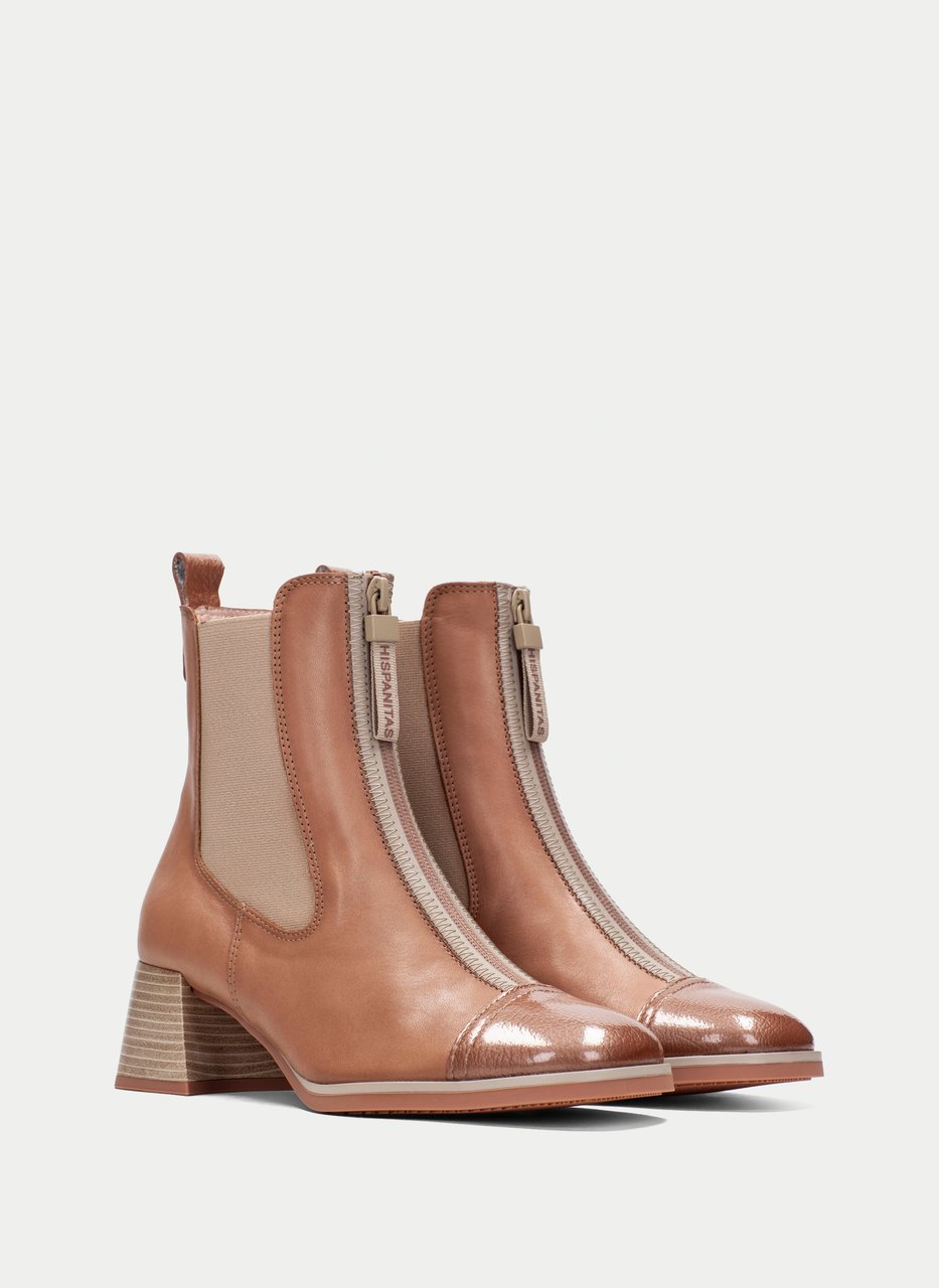 stiefelette milan almond