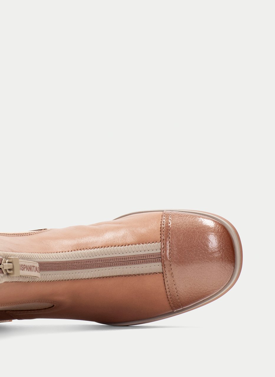 stiefelette milan almond