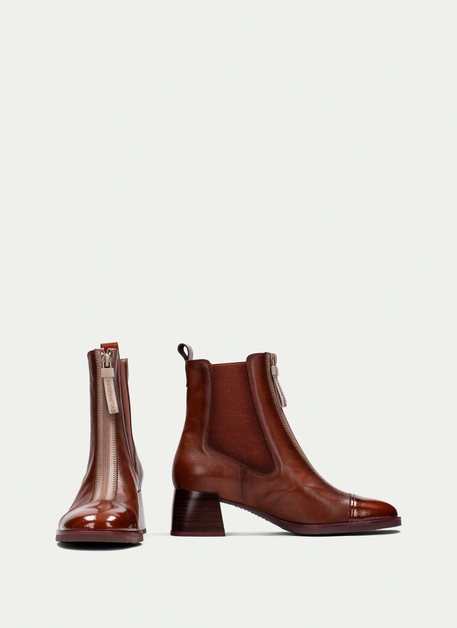 botins milan couro