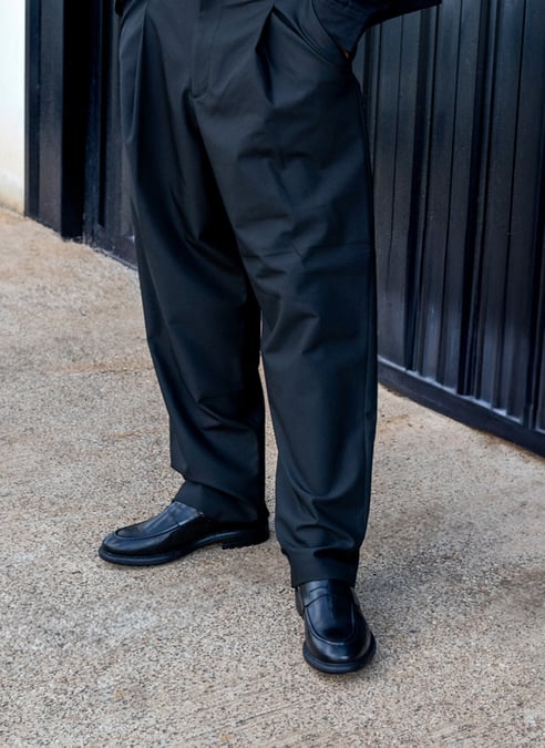 zapatos mocasín  negro - hispanitas