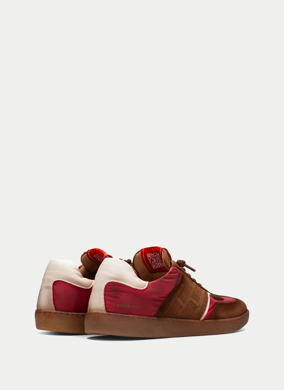 sneaker madison cuir-rouge