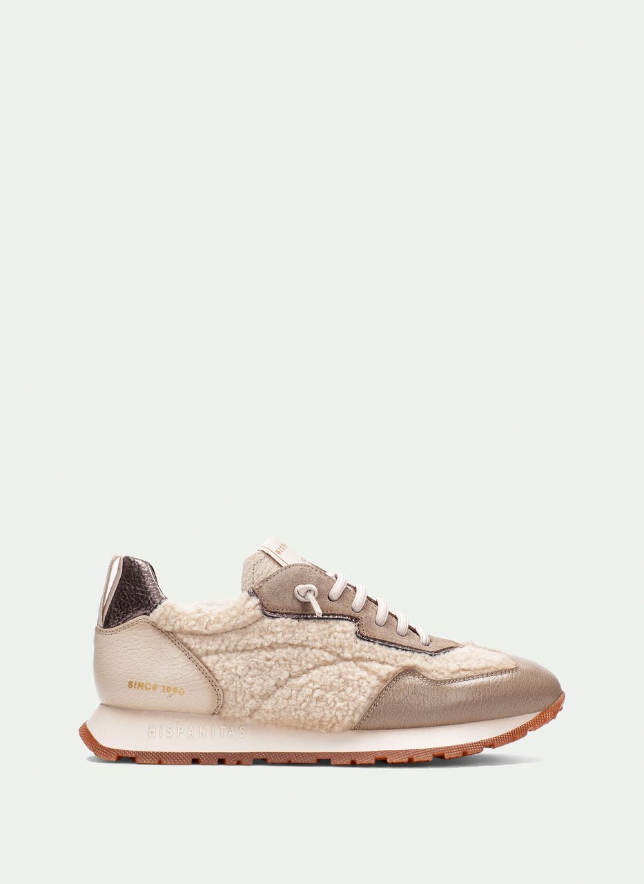 sneaker kansas teddy-taupe