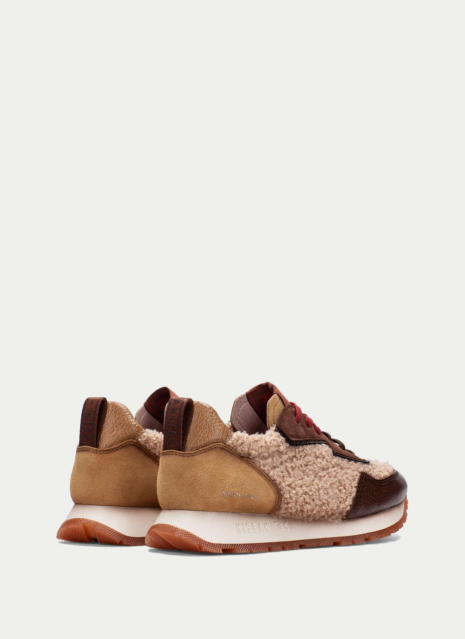 sneaker kansas teddy-hazelnut-biscuit