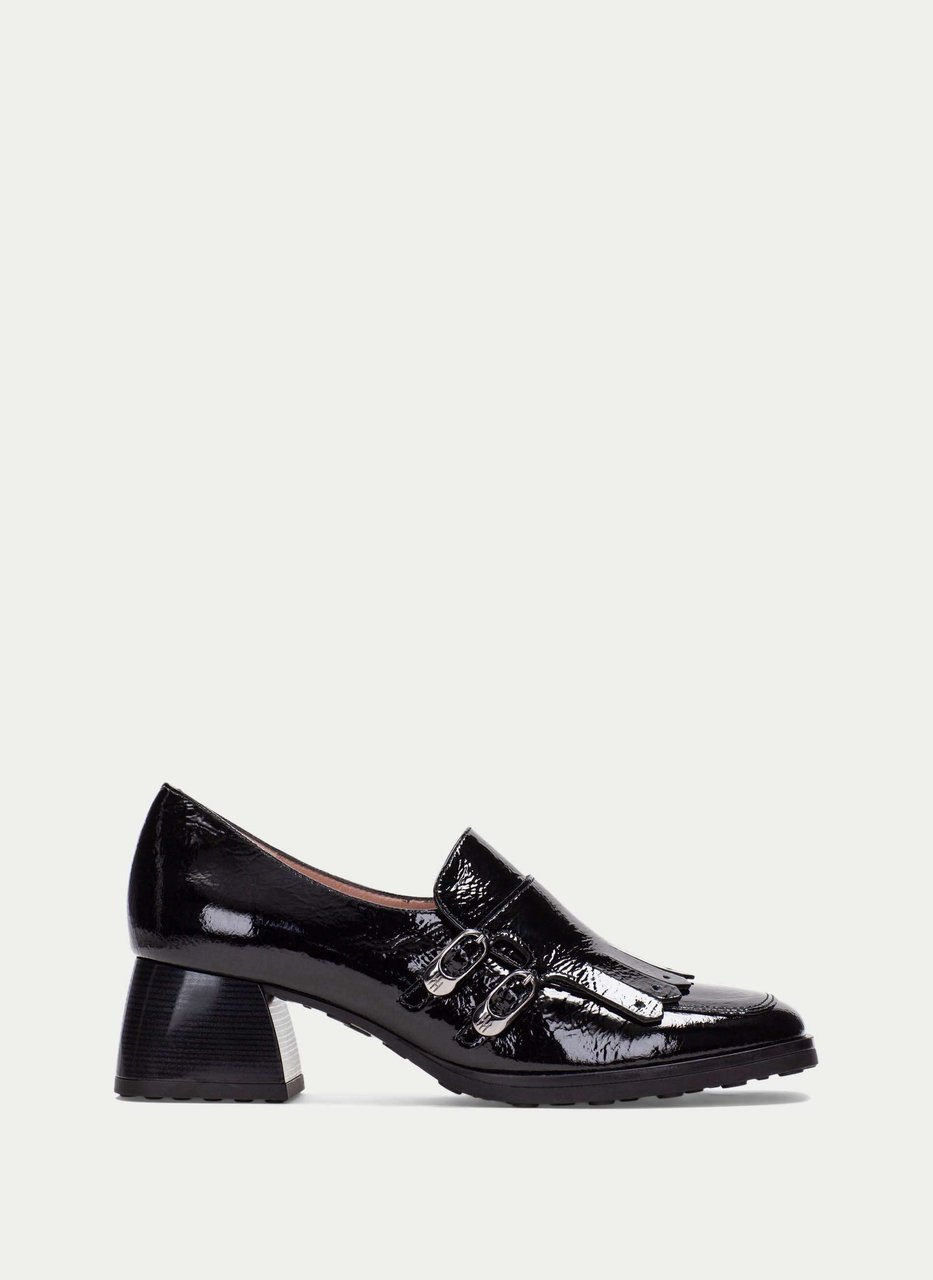 zapatos con hebilla marsella negro