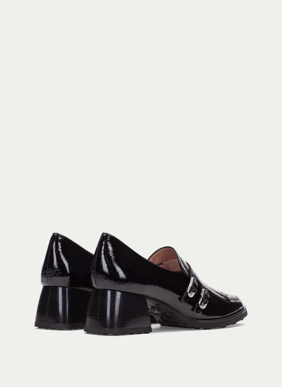 zapatos con hebilla marsella negro