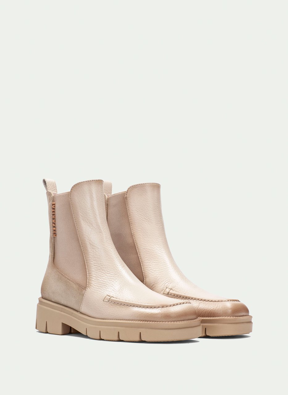 ankle boot hamburgo cream