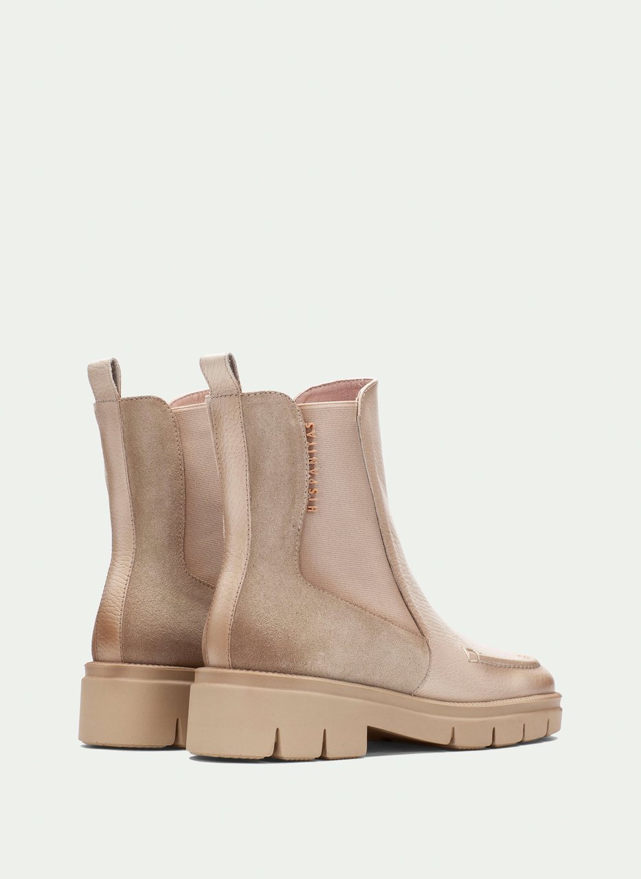 ankle boot hamburgo cream