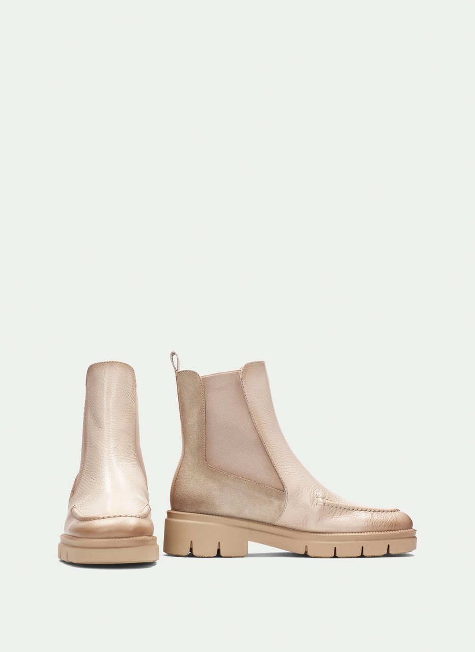 ankle boot hamburgo cream