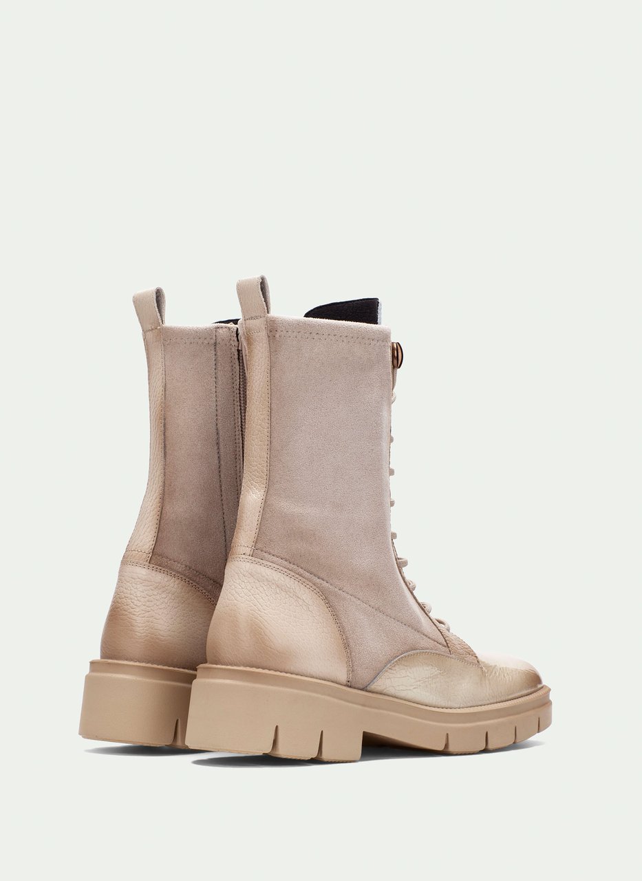 bottine hamburgo creme