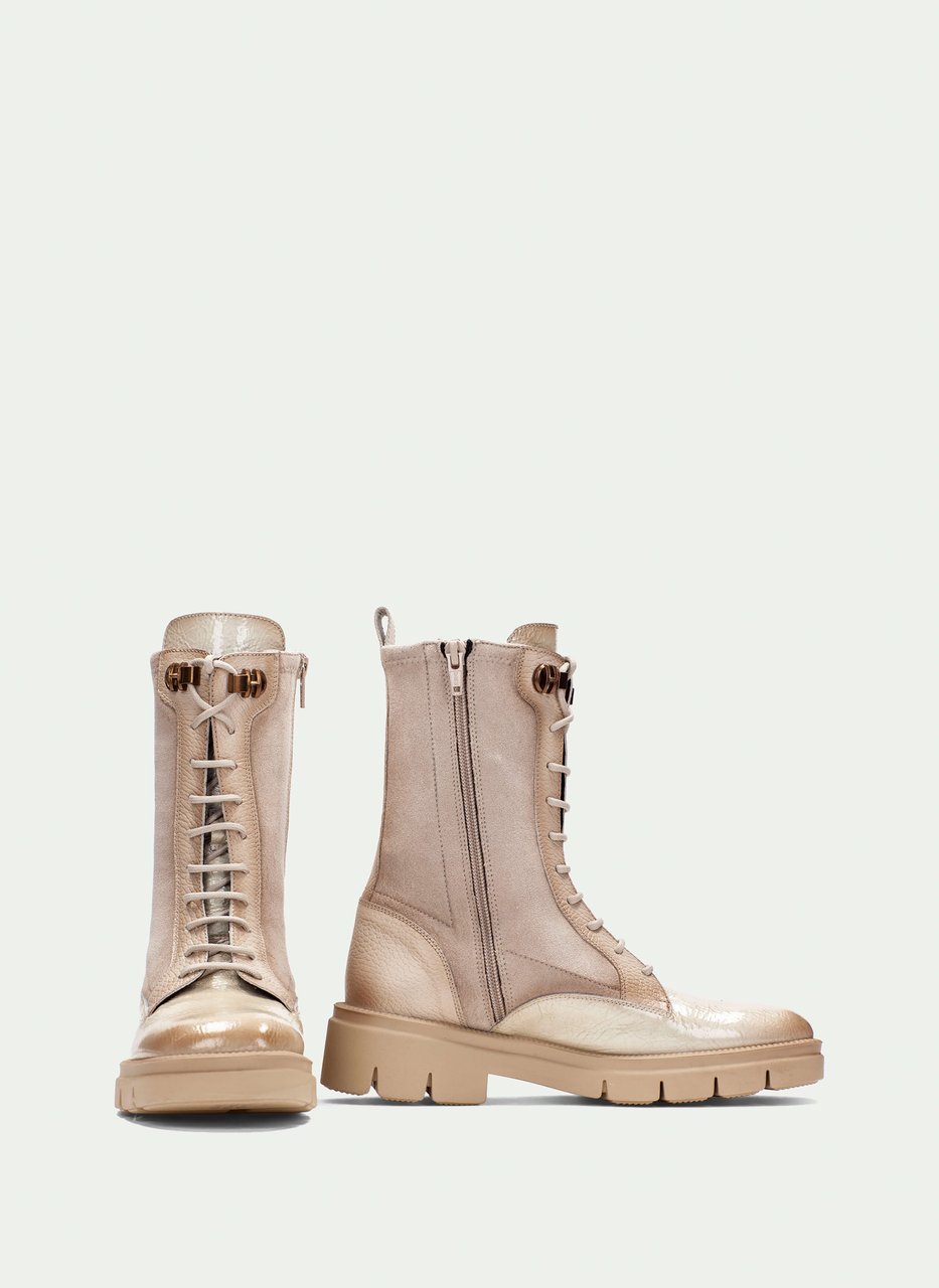 bottine hamburgo creme