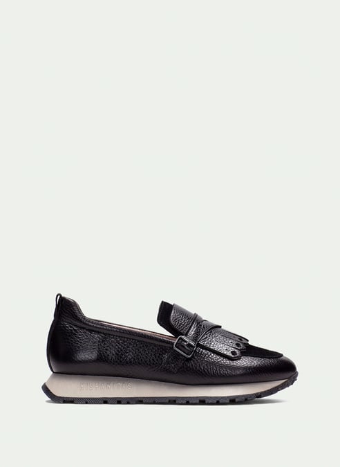 outlet moccasin-sport kansasblack - hispanitas