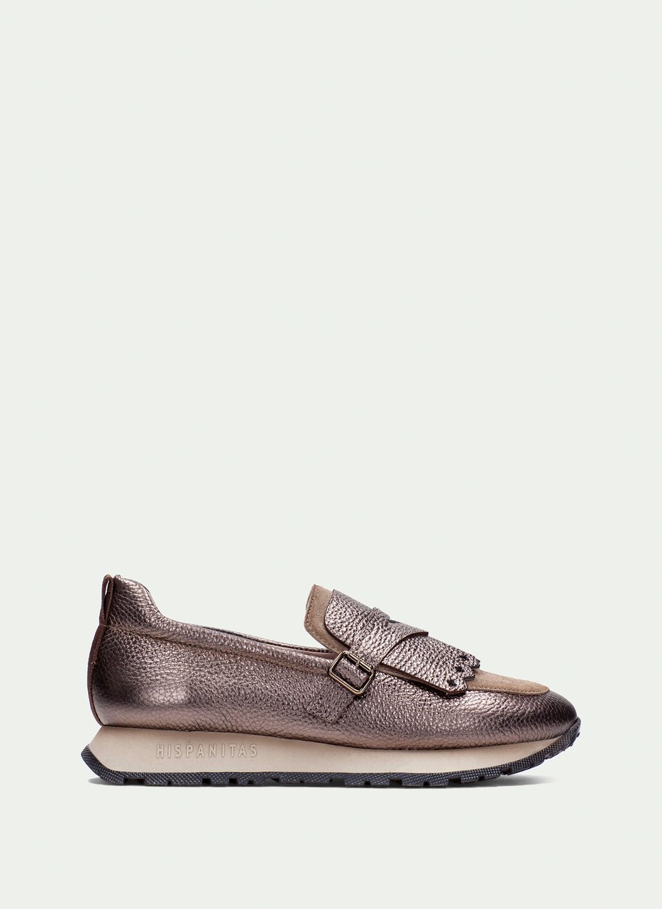 mocassino sport kansas metal-taupe