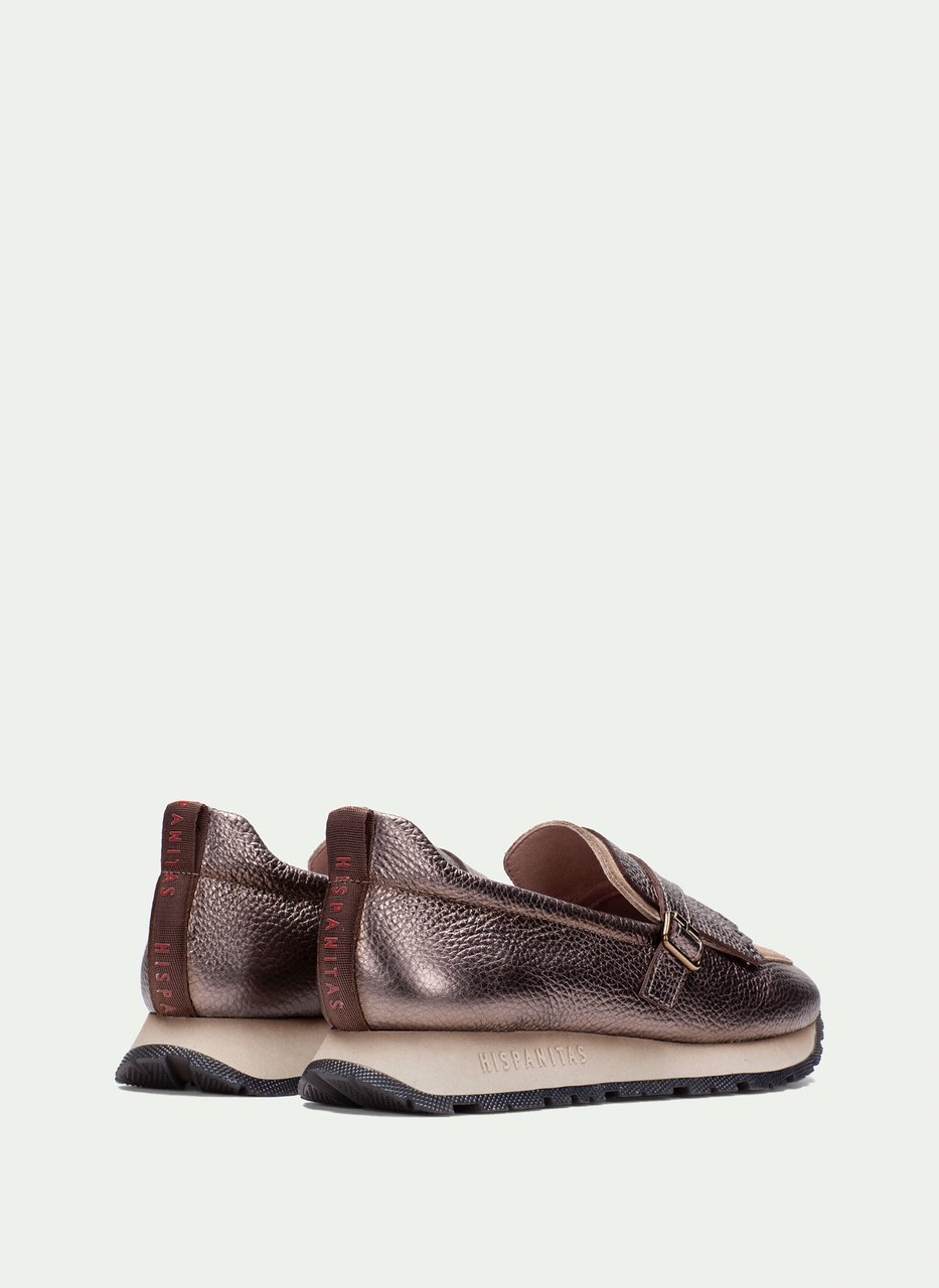 mocassino sport kansas metal-taupe