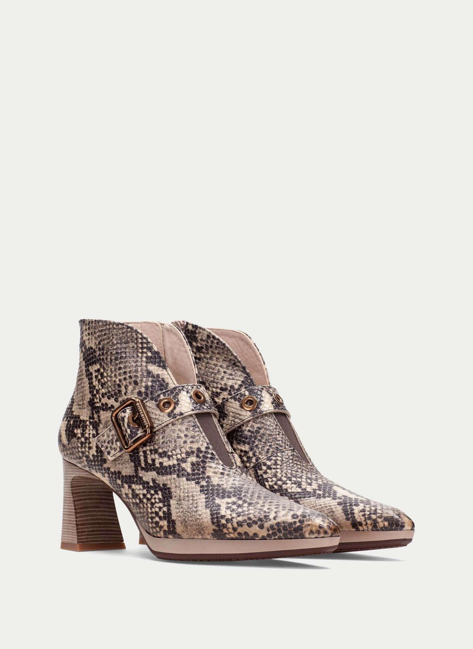 botín atlanta python-taupe