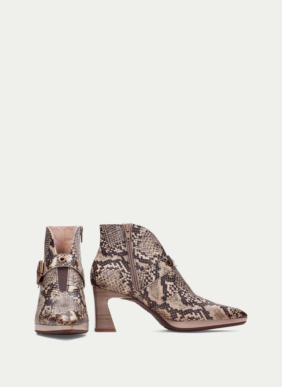 botín atlanta python-taupe