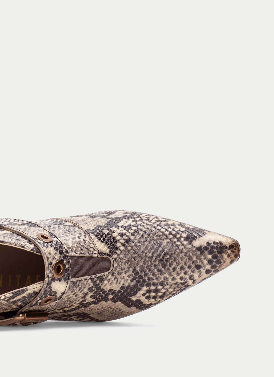 botín atlanta python-taupe