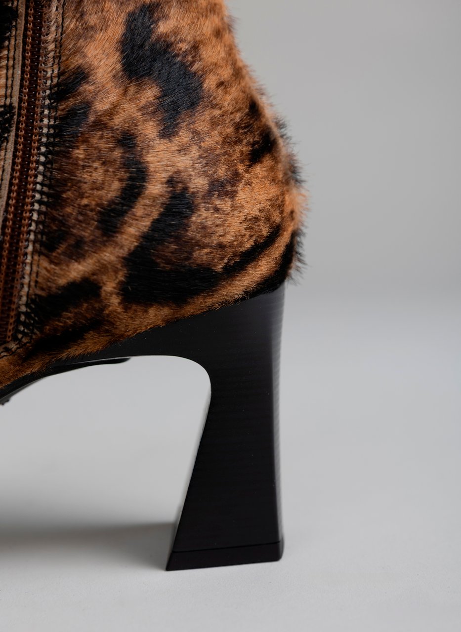 botins atlanta leopardo-camel-preto