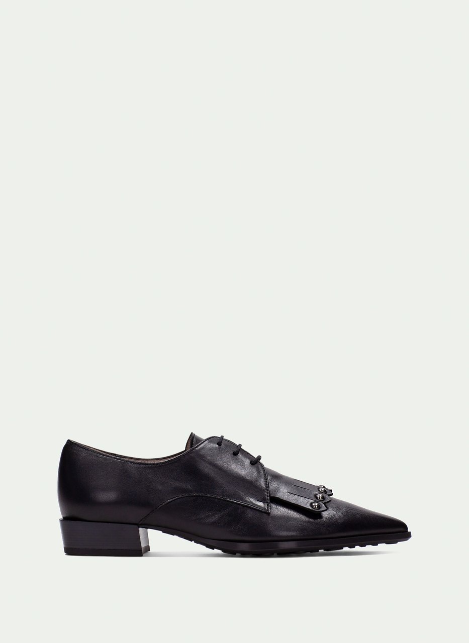 flat shoe turin black