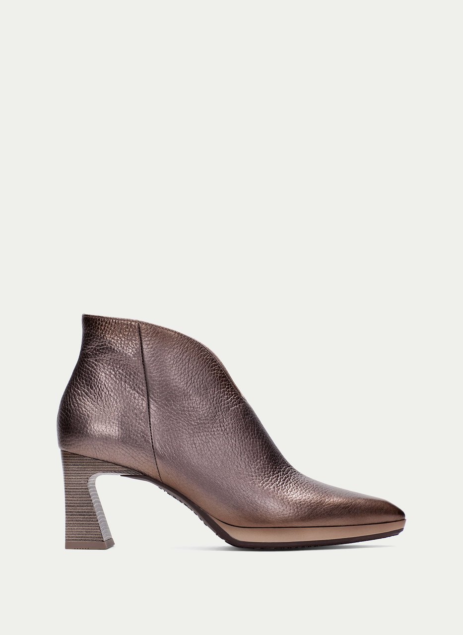 ankle boot atlanta metal-taupe