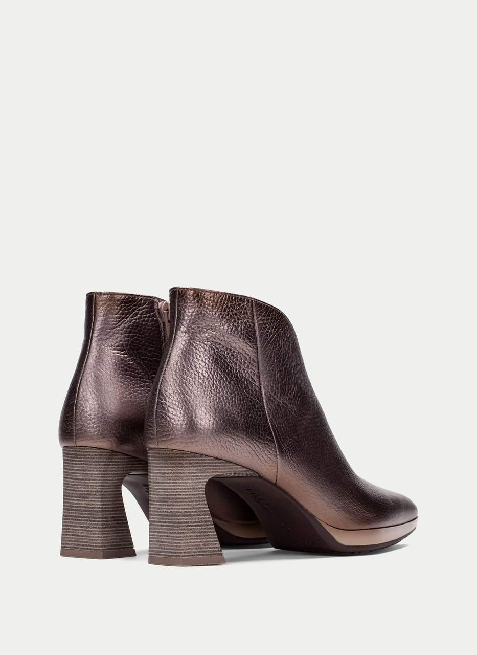 ankle boot atlanta metal-taupe