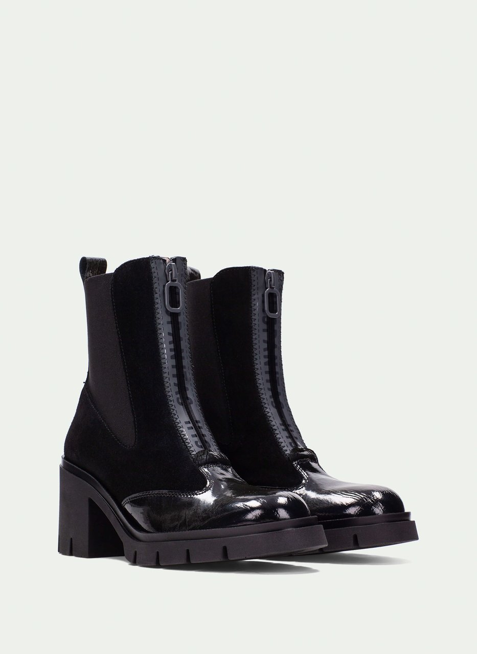 botins zurich negro-antracita