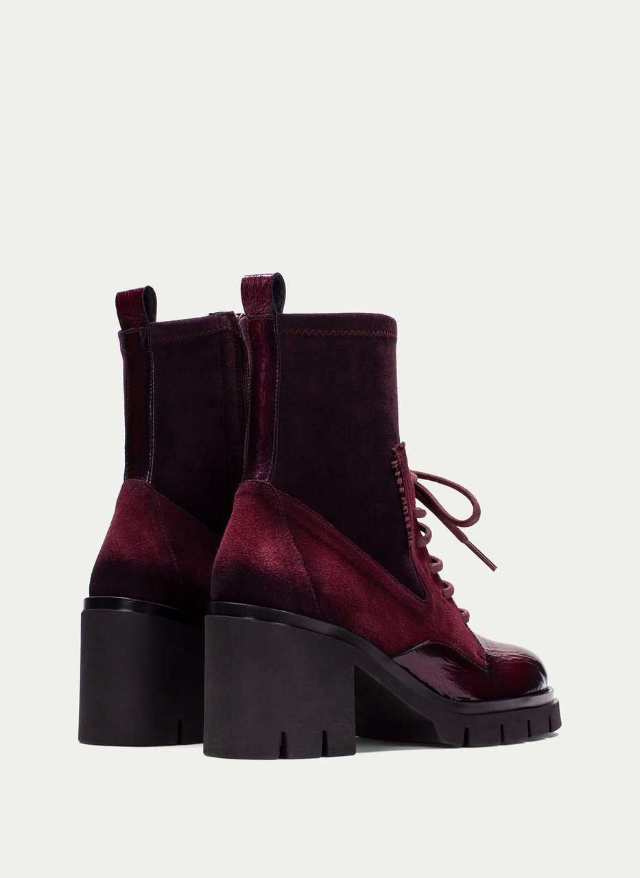 ankle boot zurich wine