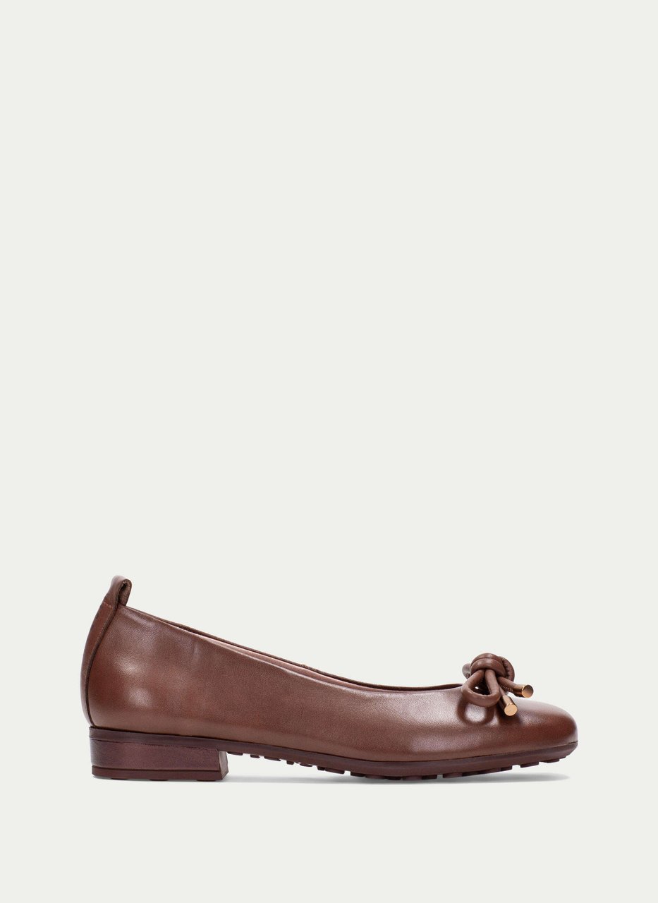 ballerine genova hazelnut