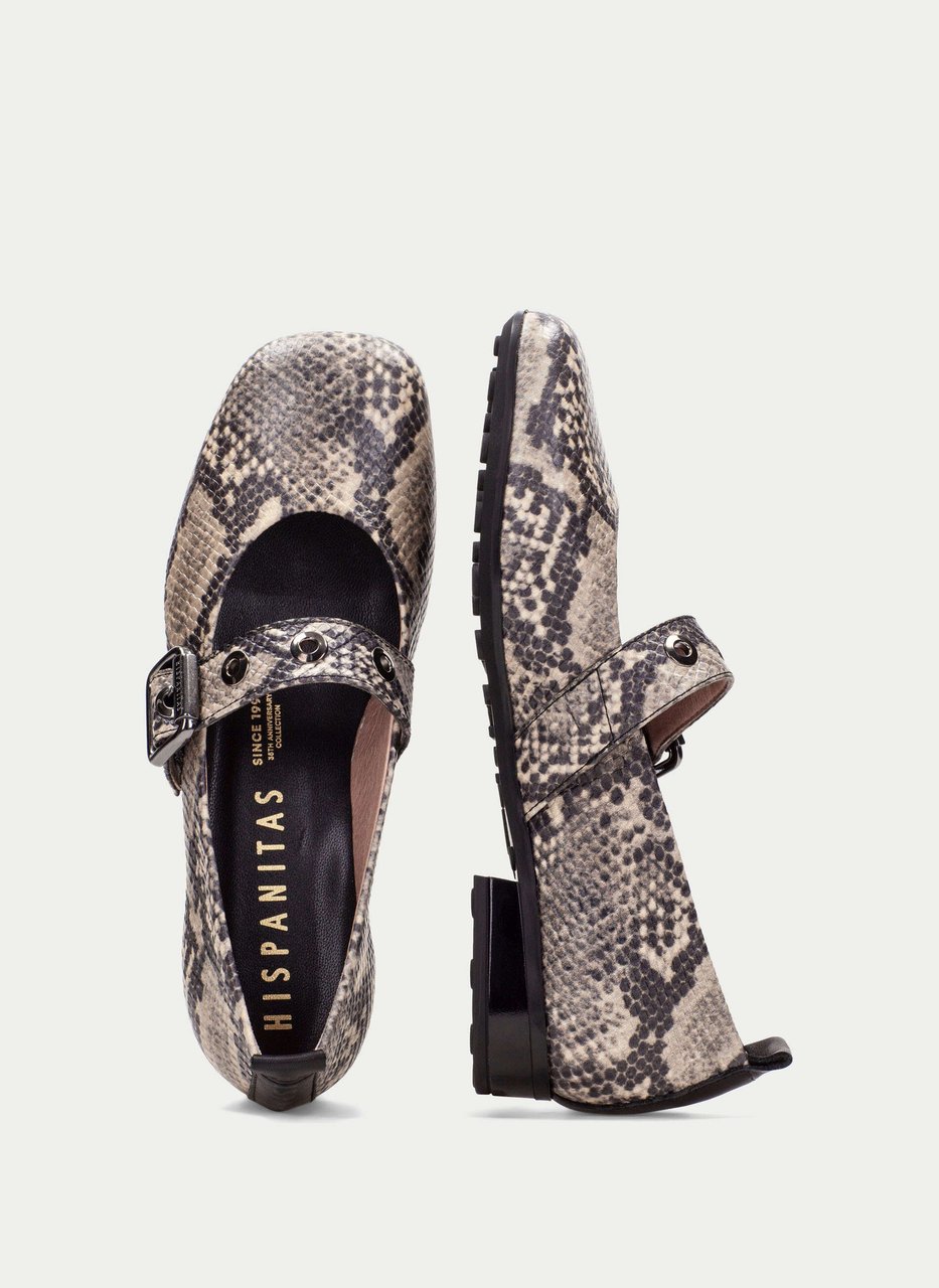 bailarina genova python-taupe