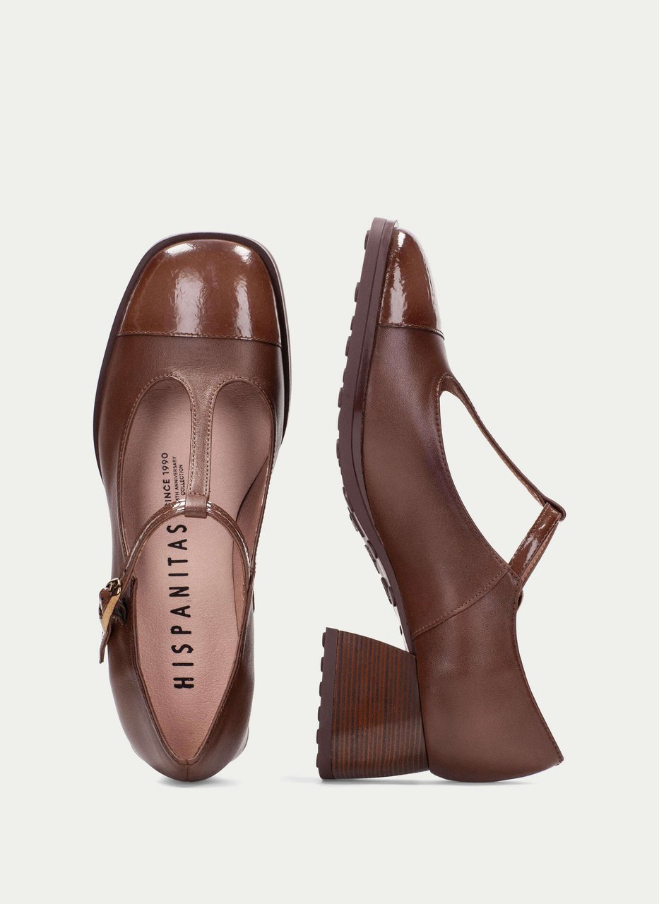 t-strap marsella hazelnut