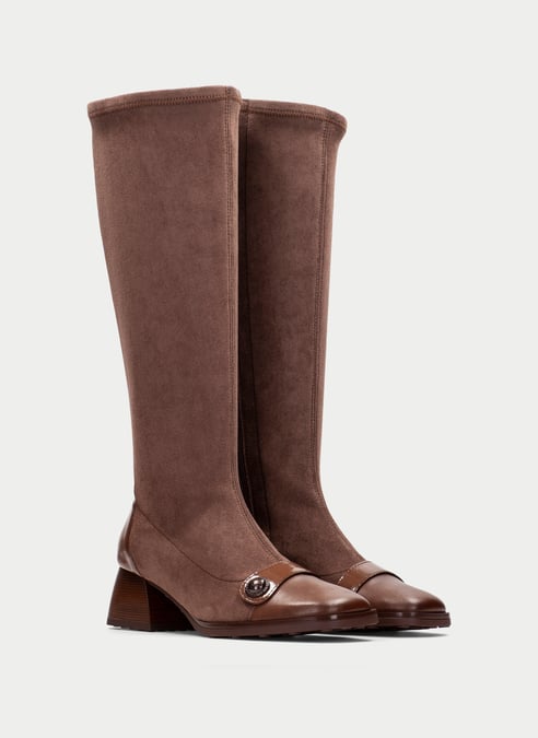 outlet bota marsella avellana - hispanitas