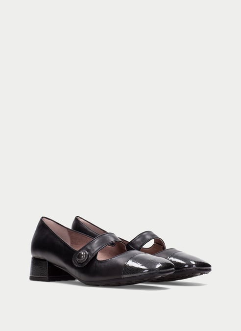 outlet mary-jane oporto nero-antico - hispanitas
