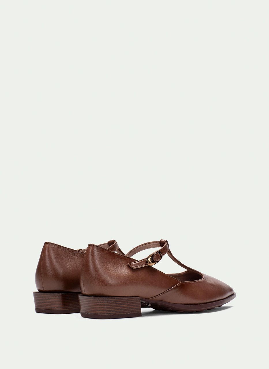 t-strap turin avellana