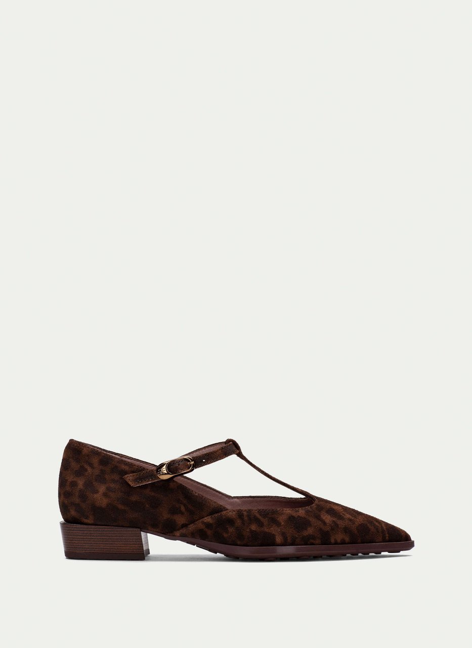 t-strap turin leopardo
