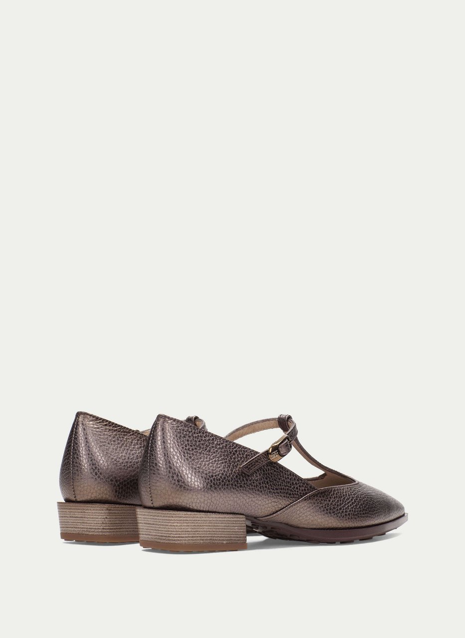 t-strap turin metal-taupe
