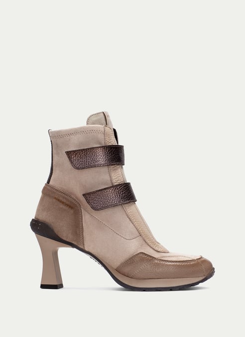 outlet botín saigon taupe - hispanitas