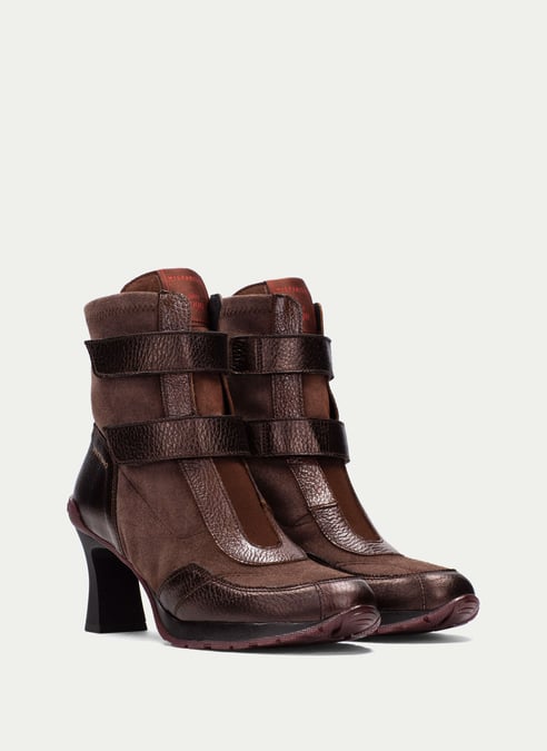 outlet stivaletto saigon nocciola - hispanitas