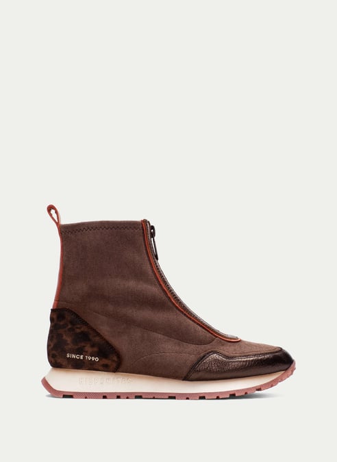 outlet sport-ankle-boot kansashazelnut-leopard - hispanitas