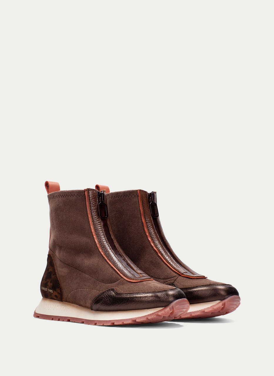 stivaletto sport kansas nocciola-leopardo