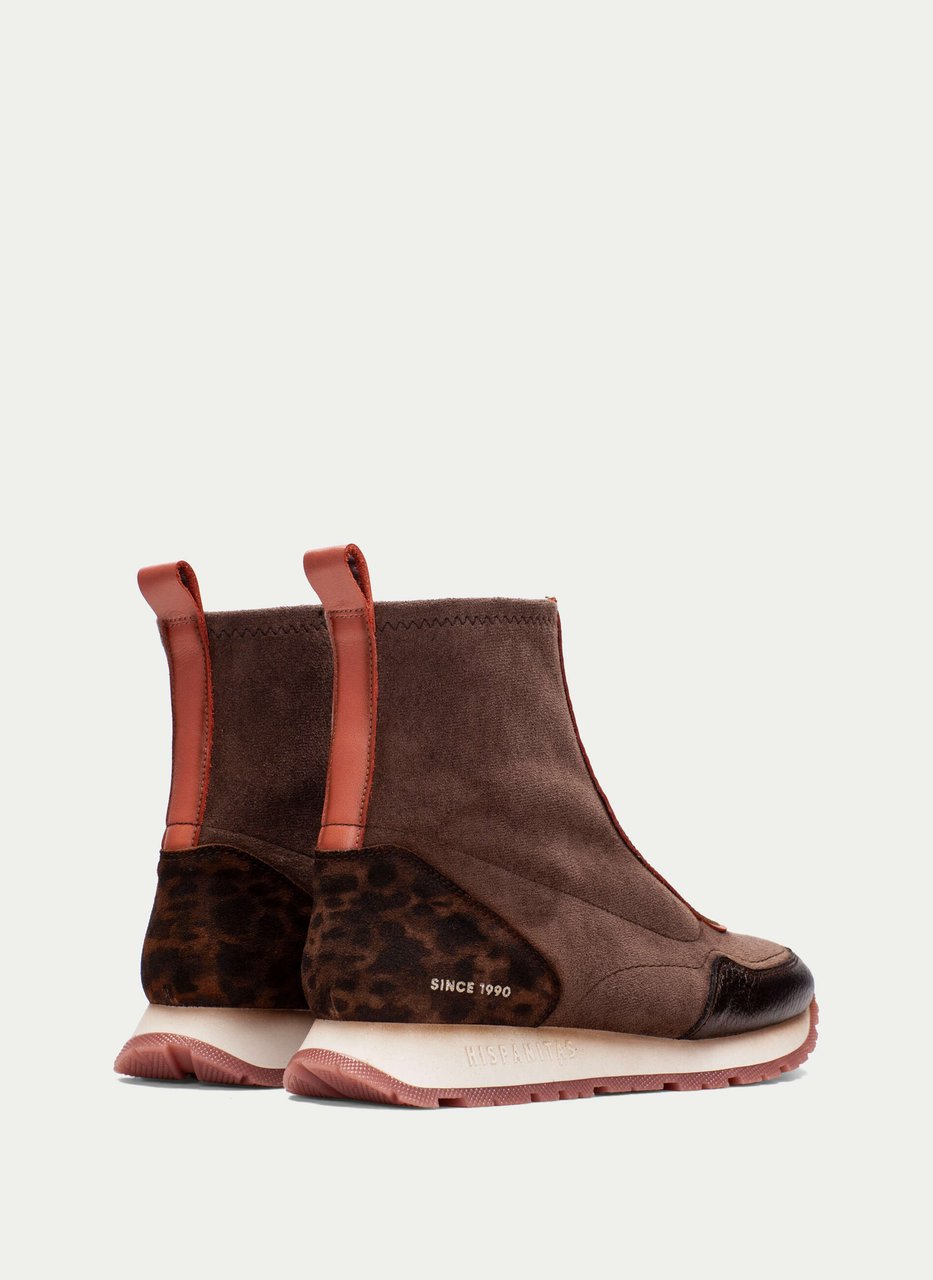 stivaletto sport kansas nocciola-leopardo