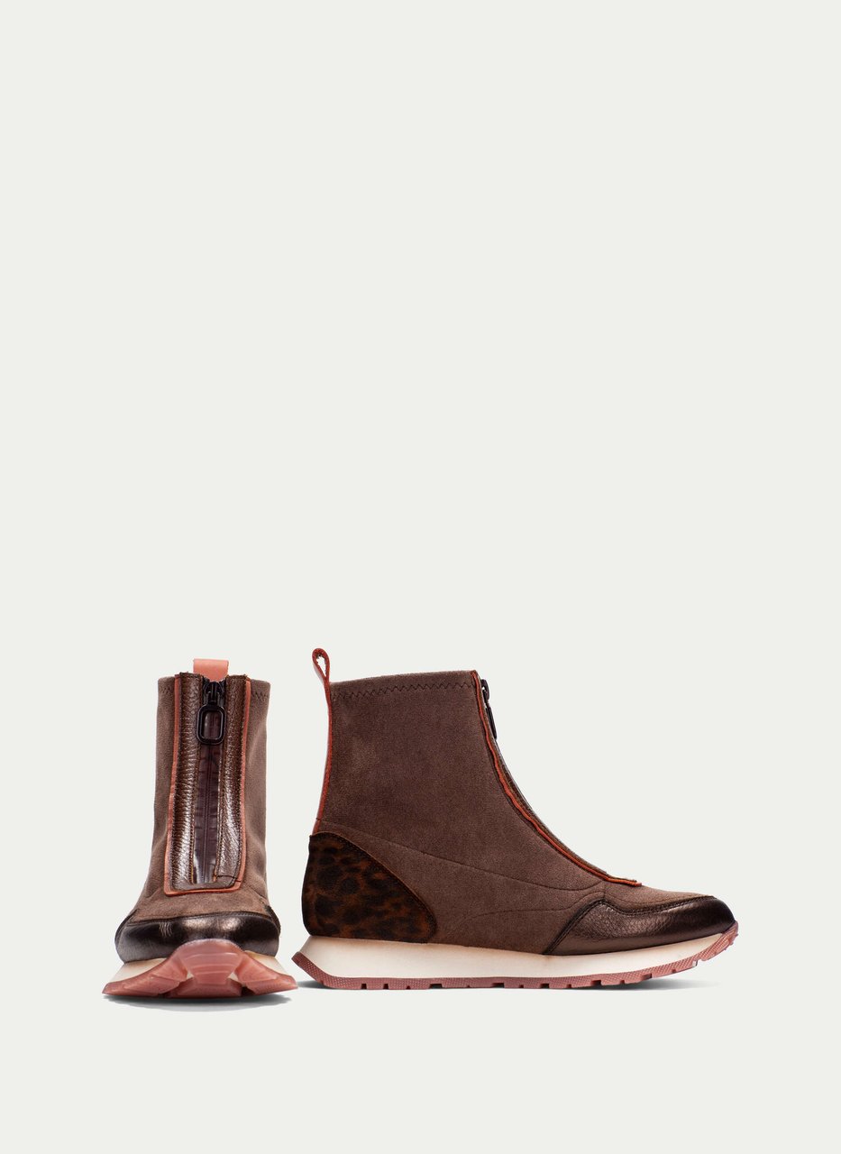 stivaletto sport kansas nocciola-leopardo
