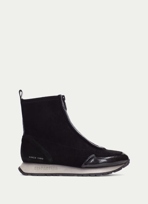 outlet sport-ankle-boot kansasblack-lead - hispanitas