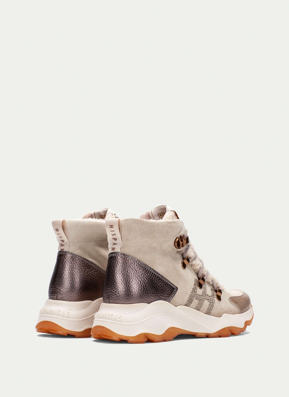 bottine-sport nepal creme-taupe