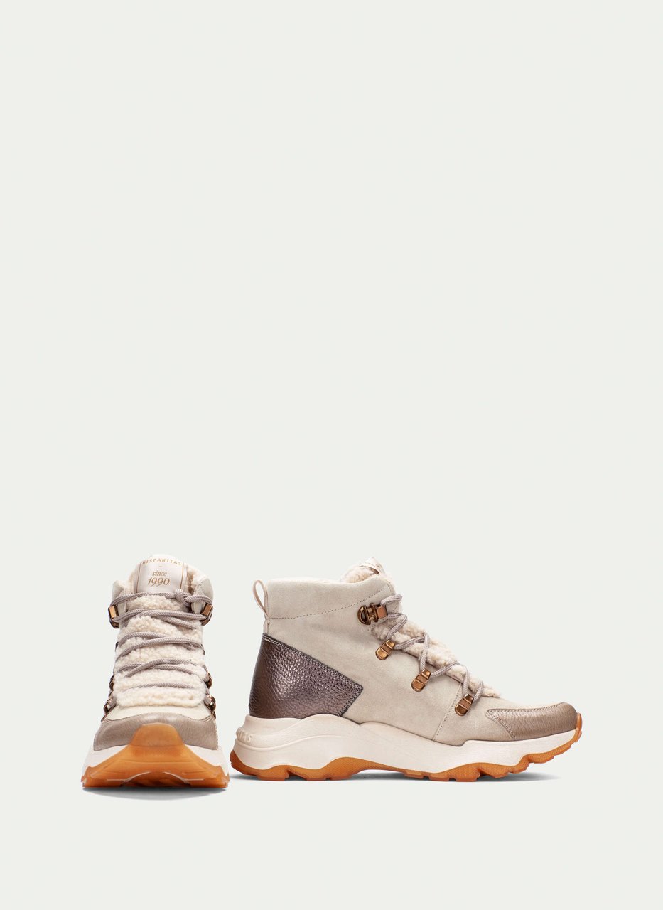 bottine-sport nepal creme-taupe