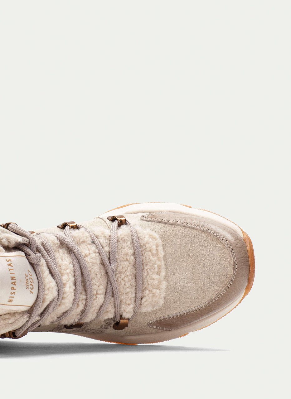 bottine-sport nepal creme-taupe