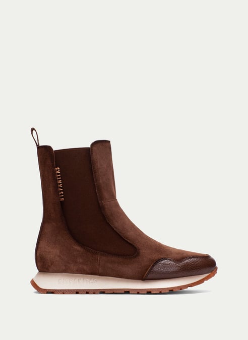 outlet sport-ankle-boot kansashazelnut - hispanitas