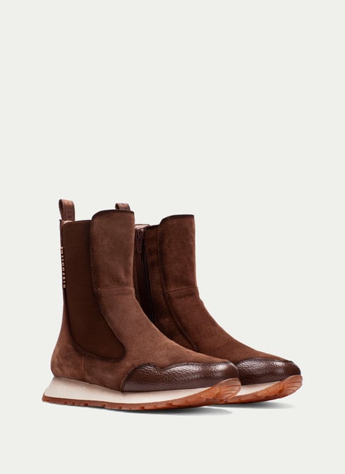 outlet sport-ankle-boot kansashazelnut - hispanitas