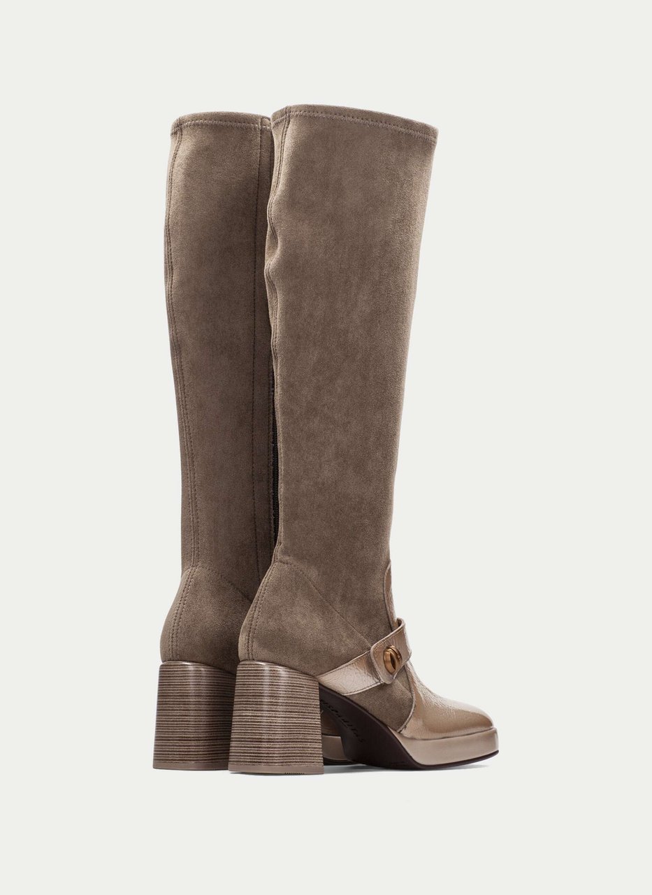 boot tokio taupe